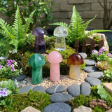 Kit de hongos de piedras preciosas de 5 piezas