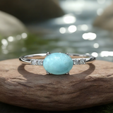 Z ARRON DESIGN Serenity Moonstone koperdraad hanger ketting