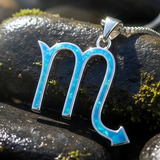 Z ARRON DESIGN Collar con colgante de alambre de cobre con piedra lunar Serenity