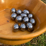 Ellipse roulée en hématite