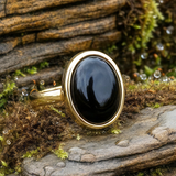 Z ARRON DESIGN Collier avec pendentif en fil de cuivre et pierre de lune Serenity