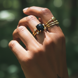 Z ARRON DESIGN Collier avec pendentif en fil de cuivre et pierre de lune Serenity