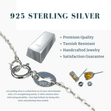 Z ARRON DESIGN Collana con ciondolo in filo di rame Serenity Moonstone