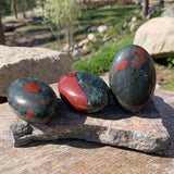 Afrikansk Bloodstone Palmstone