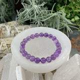 Bracciale Mala con ametista e custodia in velluto
