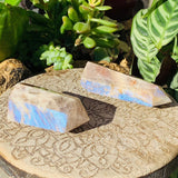 Blue Moonstone Point component from the Calm Mind Crystal Set.