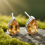 Z ARRON DESIGN Collana con ciondolo in filo di rame Serenity Moonstone