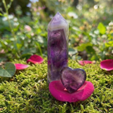 Z ARRON DESIGN Collar con colgante de alambre de cobre con piedra lunar Serenity