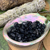 Mini pedras preciosas de obsidiana (lote de 50 gramas / 1,7 onças)