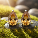 Z ARRON DESIGN Collana con ciondolo in filo di rame Serenity Moonstone