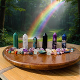 Conjunto de paquete de coleccionistas de cristal de 42 piezas 👉 AHORRE 75 %