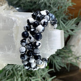 Pulsera Mala Orca Jaspe Con Bolsa De Terciopelo