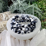 Pulsera Mala Orca Jaspe Con Bolsa De Terciopelo