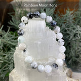 Intuition Booster 3-teiliges Kristall-Mala-Armband-Set