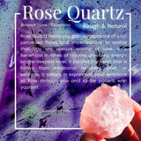 Rough Rose Quartz - rawstone