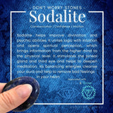 Sodalite Worry Stone - worrystone