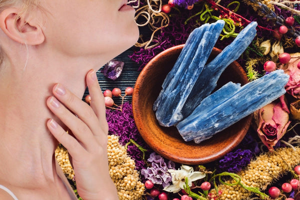 Healing Crystals for Sore Throat