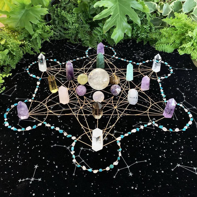 Which Crystals to Put in Your Crystal Grid Spirit Magicka