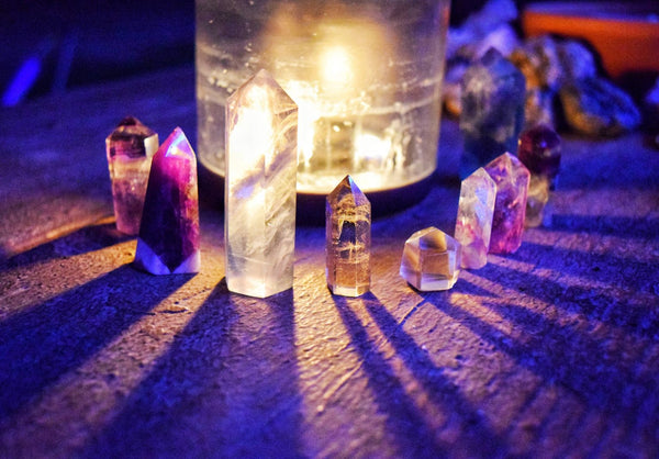Setting up an Altar for Crystals