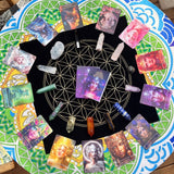 Um conjunto de altar da deusa - HEIDI vai querer escrever - conjunto de deusa sagrada de 13 peças