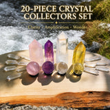 20-Piece Crystal Collectors Set