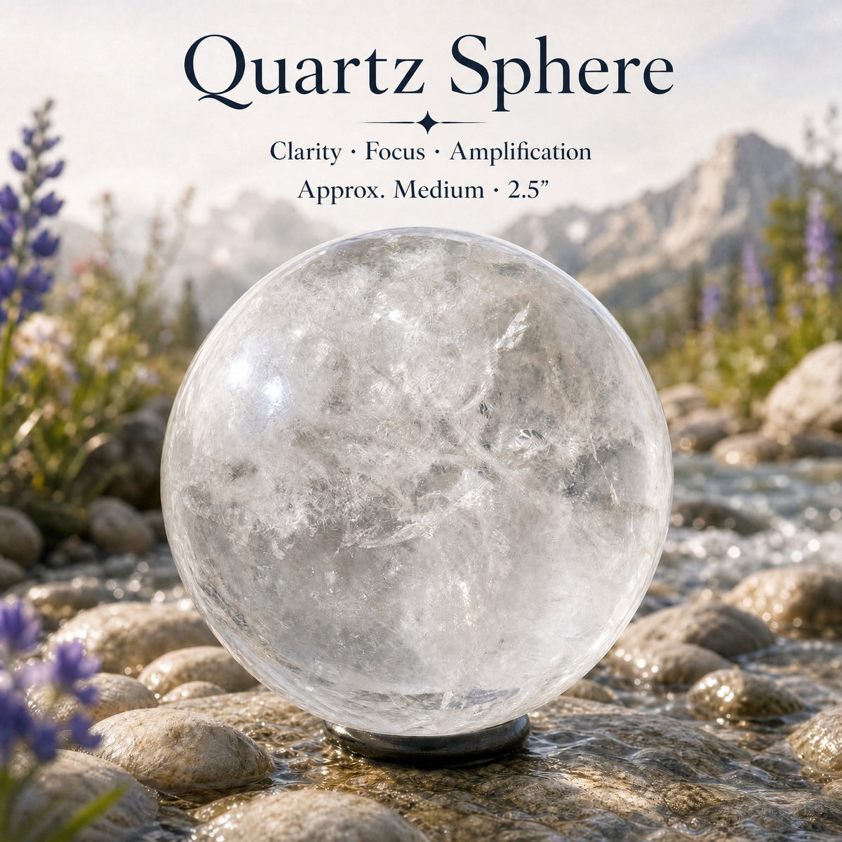Sfera di quarzo (media)