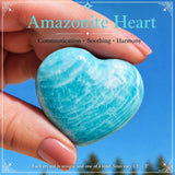 Amazonite Heart