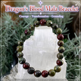 Mala Drachenblut-Armband mit Samtbeutel