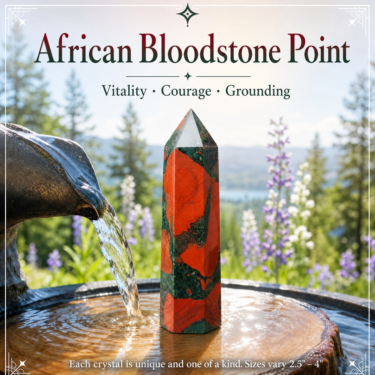 African Bloodstone Point