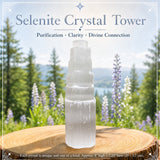Selenit-Kristallturm