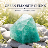Grøn Fluorit Chunk