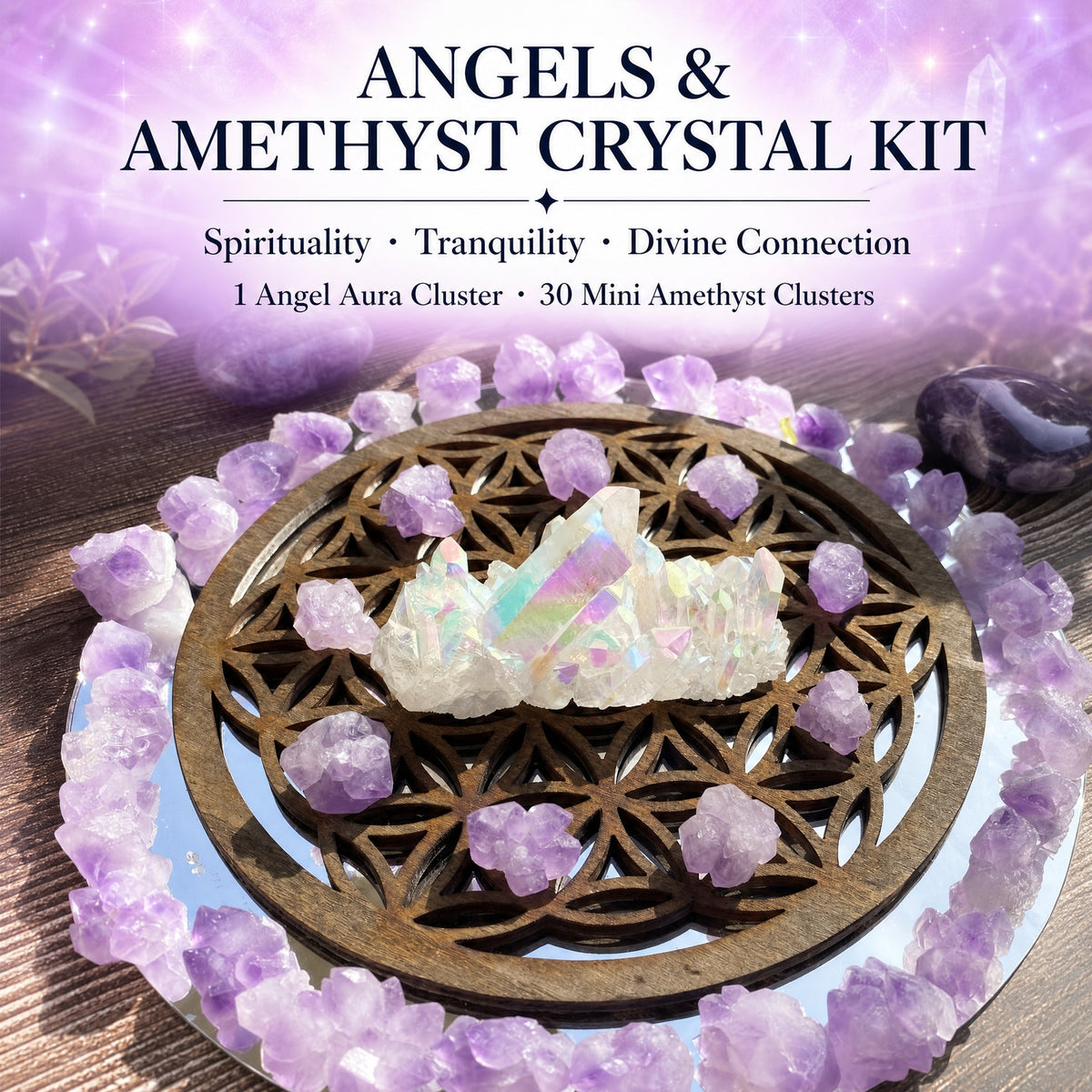 Angels & Ametyst Crystal Kit