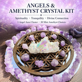Kit di cristalli di angeli e ametista