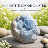 Celestit-Geoden-Cluster - 80% Rabatt Blitz-Promo-Verkauf