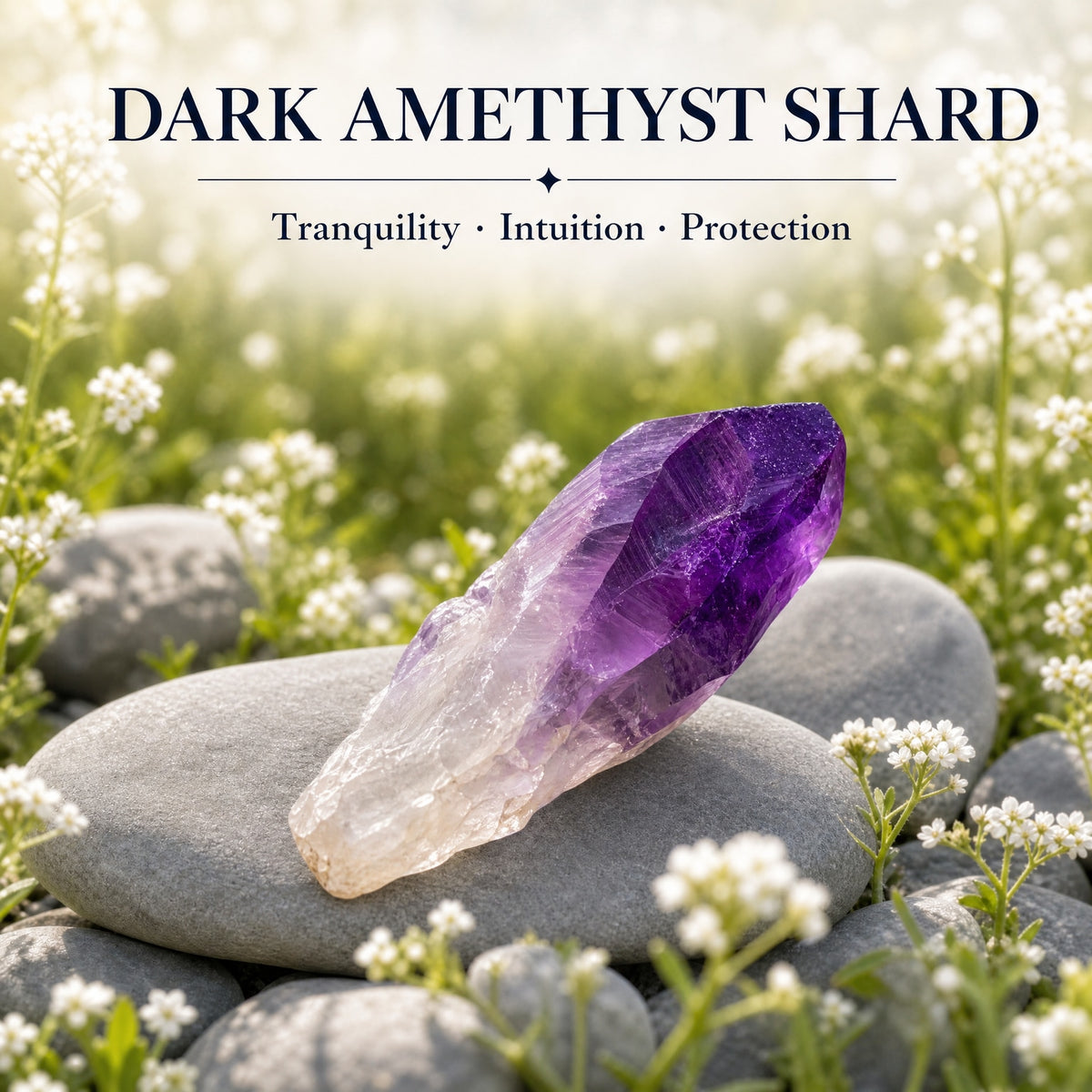 Dark Ametyst Crystal Shard (medium)