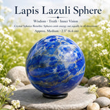 Esfera de lapislázuli