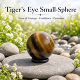 Mini-sphère en oeil de tigre