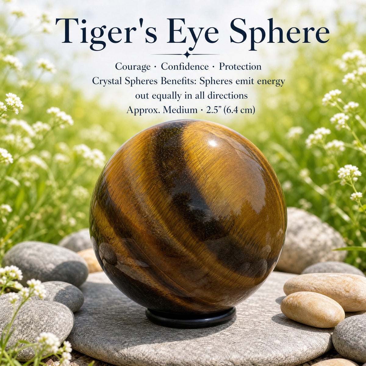 Sfera dell'occhio di tigre