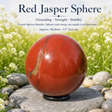 Rote Jaspis Kugel