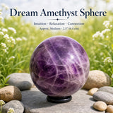 Sfera di ametista da sogno