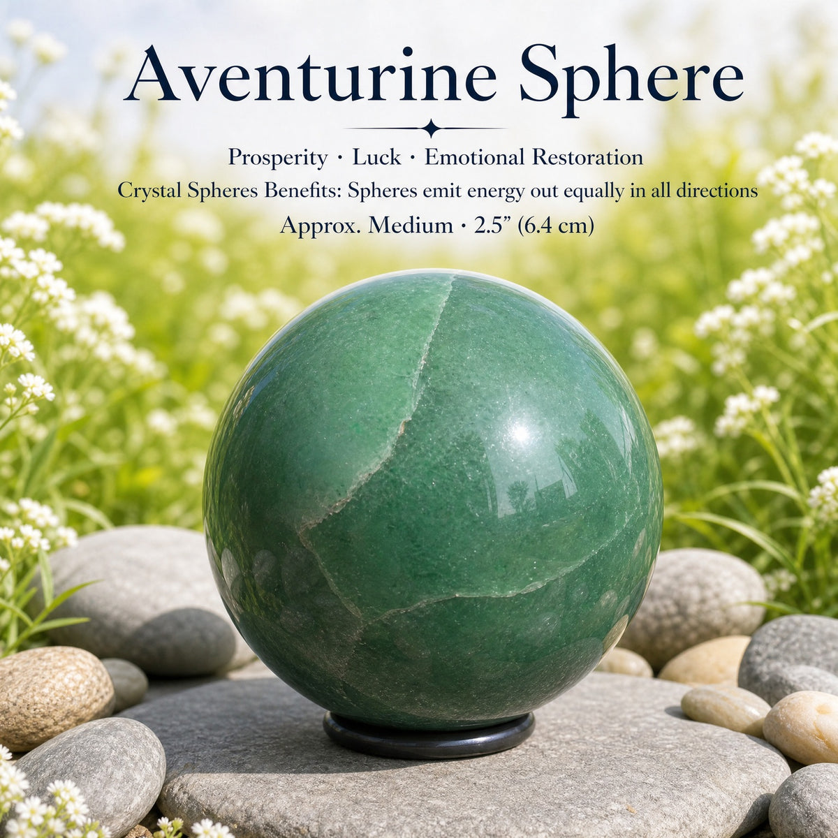 Sphère d'aventurine