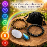 Ensemble de bracelets Mala chakra sacré🌈