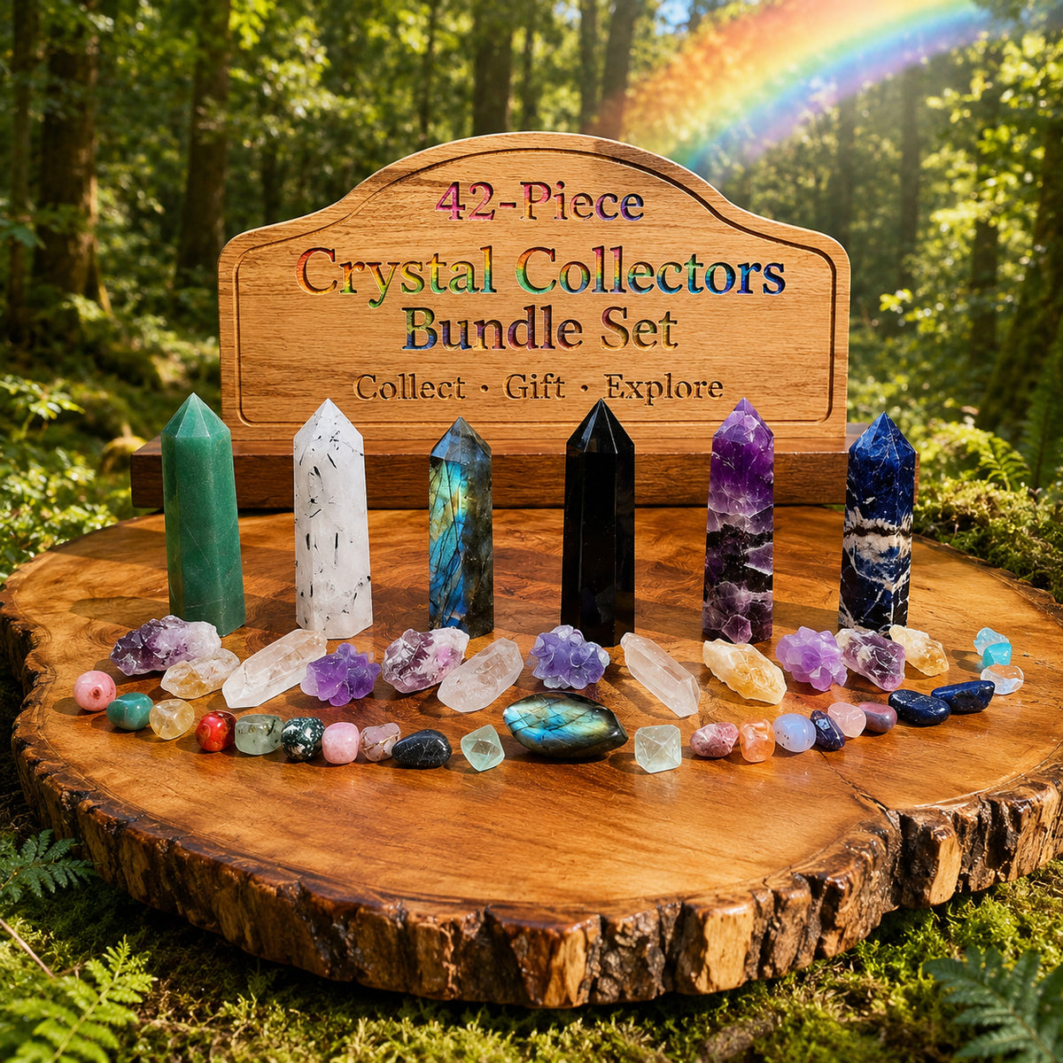 42-Piece Crystal Collectors Bundle Set – Spirit Magicka