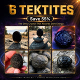Spécimen tektite - Le seul cristal sur la planète capable d'absorber l'énergie sombre