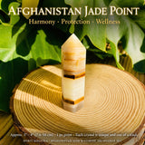 Afghanistan Jade Balance & Citrine Abondance Ensemble