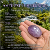 Amethyst Trommelstein