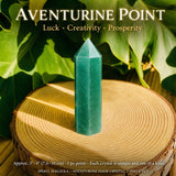 $12 TODAY SALE - Aventurine Luck Crystal 7-Piece Set