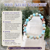 Set di braccialetti Mala di cristallo da 3 pezzi di abbondanza