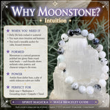 Intuition Booster 3-PC Crystal Mala Bracelet Set
