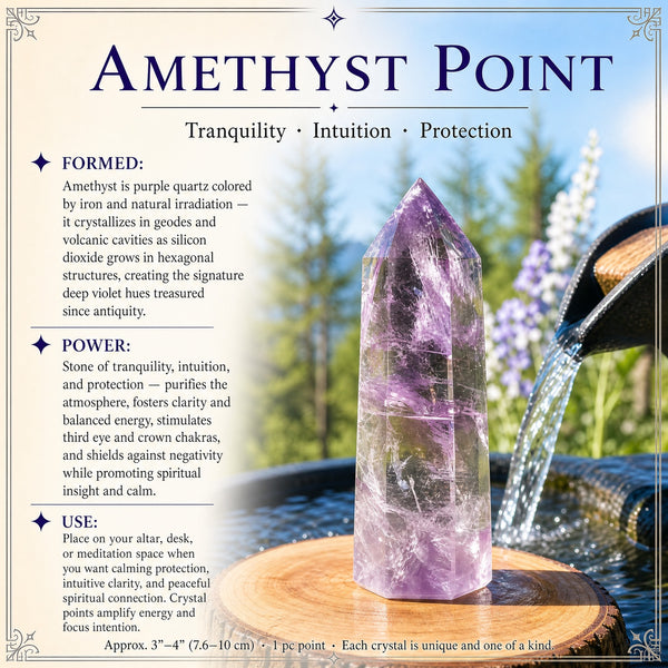 Shop for Amethyst Crystal - Buy Amethyst – Spirit Magicka